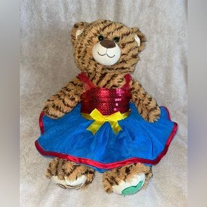 Build A Bear Workshop Girl Scouts Samoas Striped Cookie Plush Bear